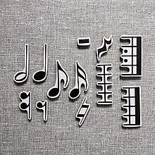 Магнитные ноты. Набор дополнительных знаков