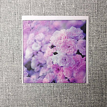 Наклейка на выключатель Сиреневые цветы