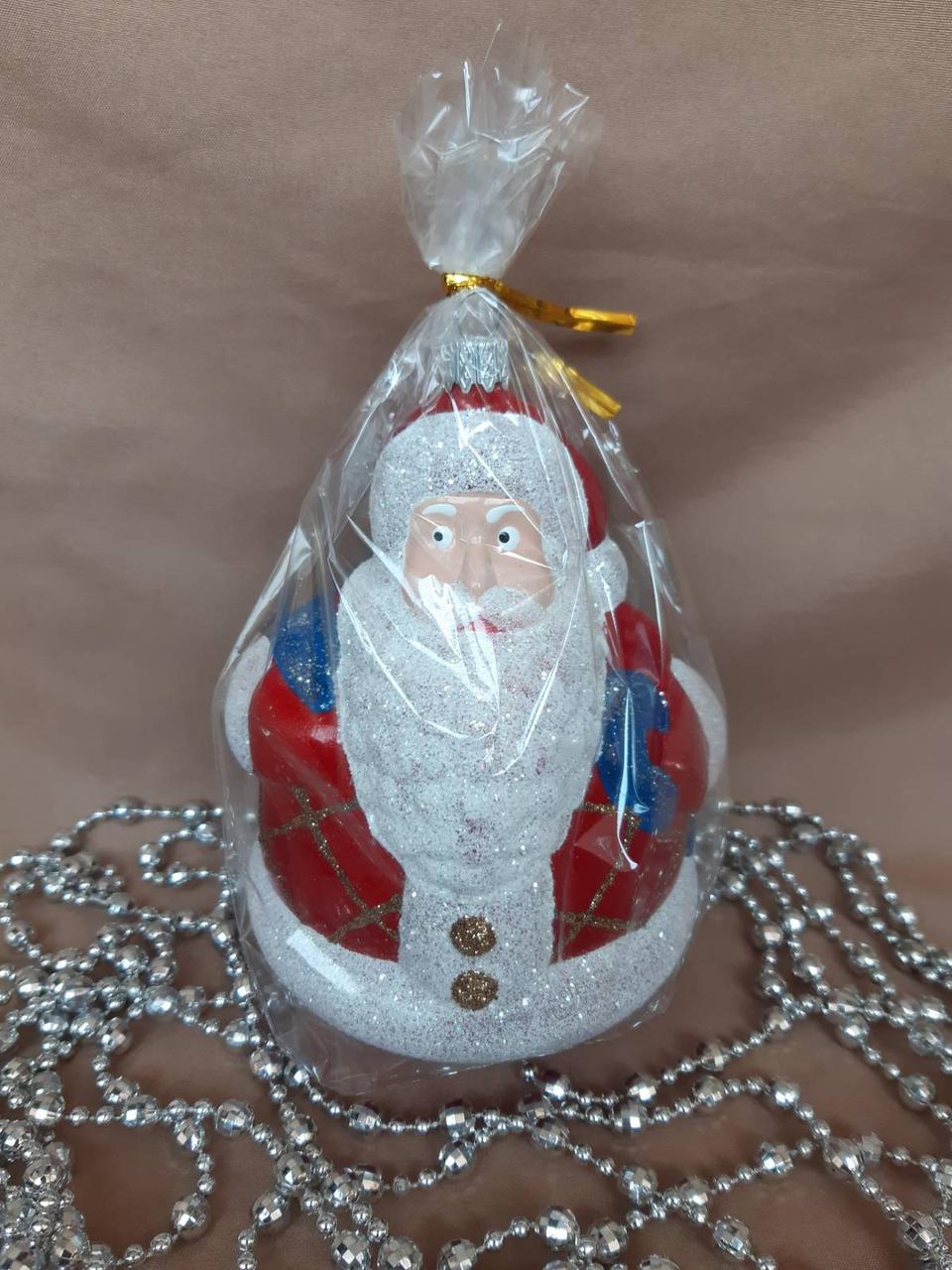 Игрушки на елку Дед Мороз/ Санта Клаус 15*11 см - фото 1 - id-p10117677