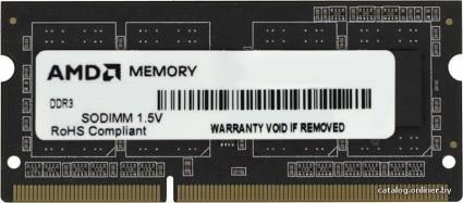 AMD Radeon Entertainment 2GB DDR3 SO-DIMM (R532G1601S1S-UO), цена