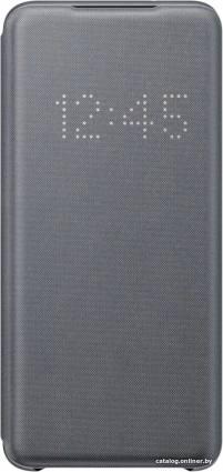 Samsung Smart LED View Cover для Samsung Galaxy S20 (серый) - фото 1 - id-p10459228