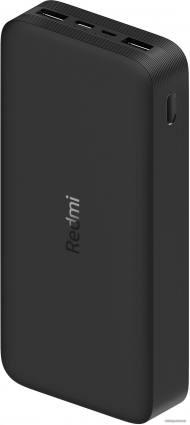 Xiaomi Redmi Power Bank 20000mAh (черный, международная версия) - фото 1 - id-p10459584