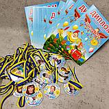 Диплом и медаль для выпускника детского сада с фотографиями выпускников, фото 7