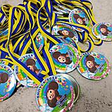 Именная медаль Выпускника. "Чебурашка", фото 2