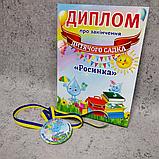 Диплом а также именная медаль для выпускника детского сада группа "Капелька", "Росинка", фото 10