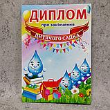 Диплом и медаль для выпускника группы детского сада "Капельки", фото 7