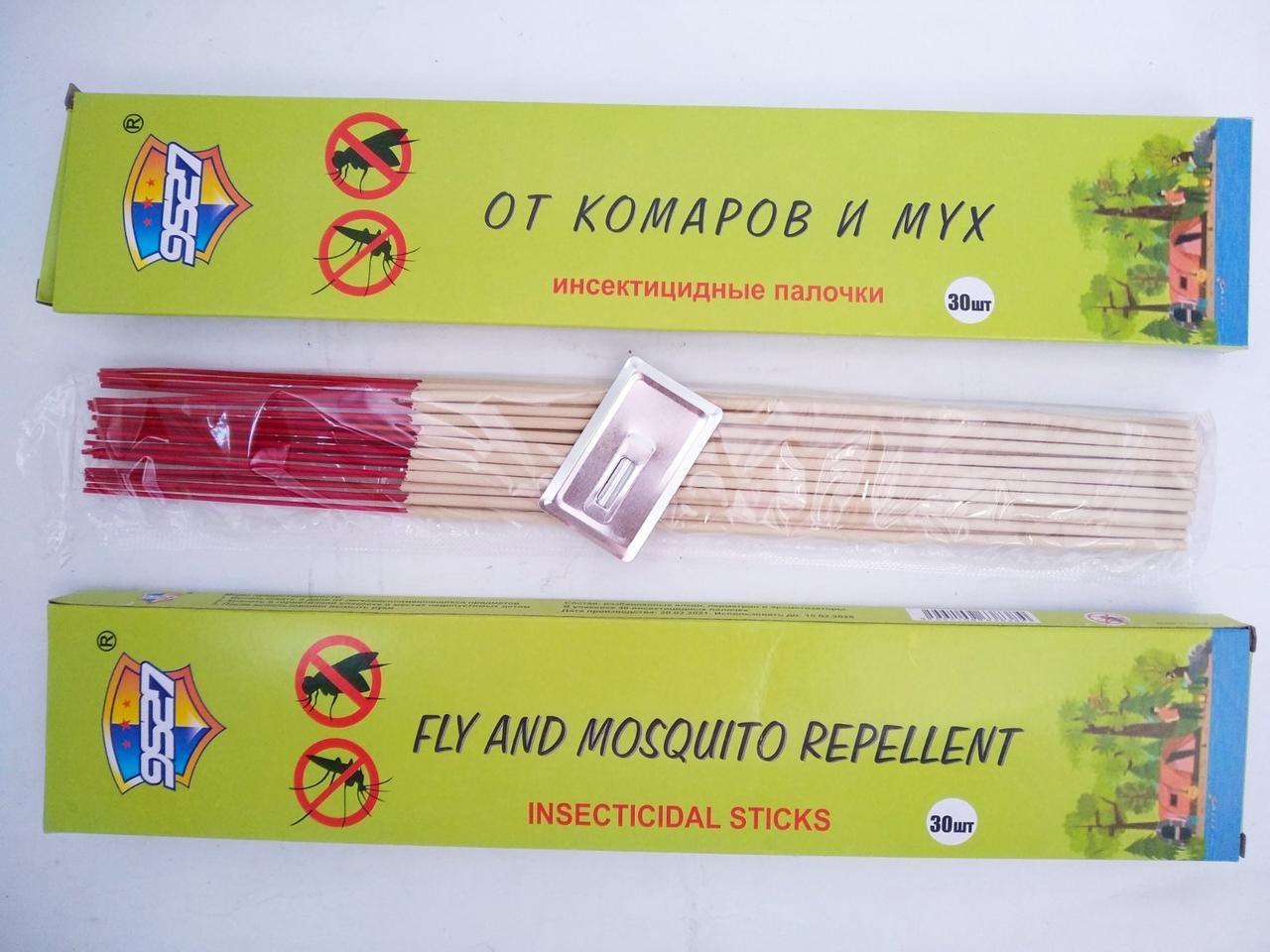 Стержни инсектицидные палочки от комаров и мух 30 шт Ø 3 мм - фото 1 - id-p10297111