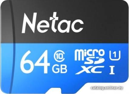 Netac P500 Standard 64GB NT02P500STN-064G-R + адаптер - фото 1 - id-p10460608