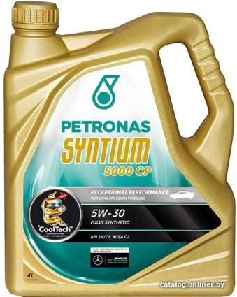 PETRONAS Syntium 5000 CP 5W-30 4л - фото 1 - id-p10460739