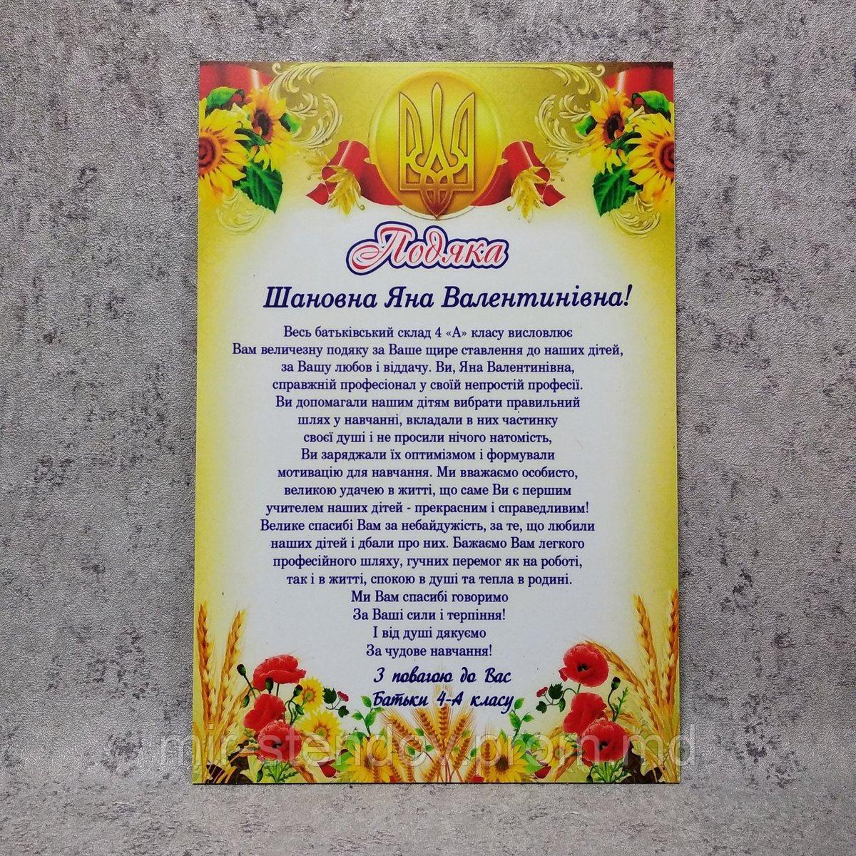 Пластиковая Благодарнось. "Герб", фото 1