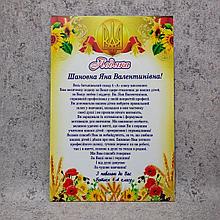 Пластиковая Благодарнось. "Герб"