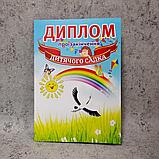 Диплом для выпускника детского сада "Аист", фото 2