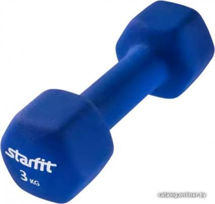 Starfit STARFIT DB201 3,0 кг синий - фото 1 - id-p10461351