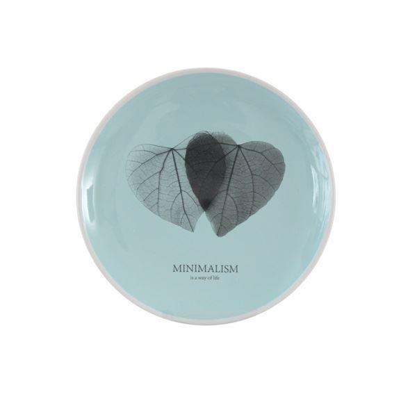 Тарелка Limited Edition Minimalism 17,5 см голубая HTK-010 - фото 1 - id-p10461632
