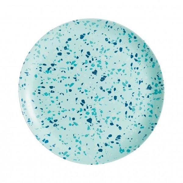 Тарелка десертная круглая Luminarc Venizia Turquoise 19 см P6507 - фото 1 - id-p10461647
