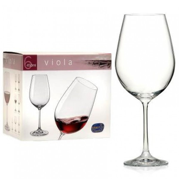 Набор бокалов для вина Bohemia Viola 450 мл 2 пр b40729 - фото 1 - id-p10461939