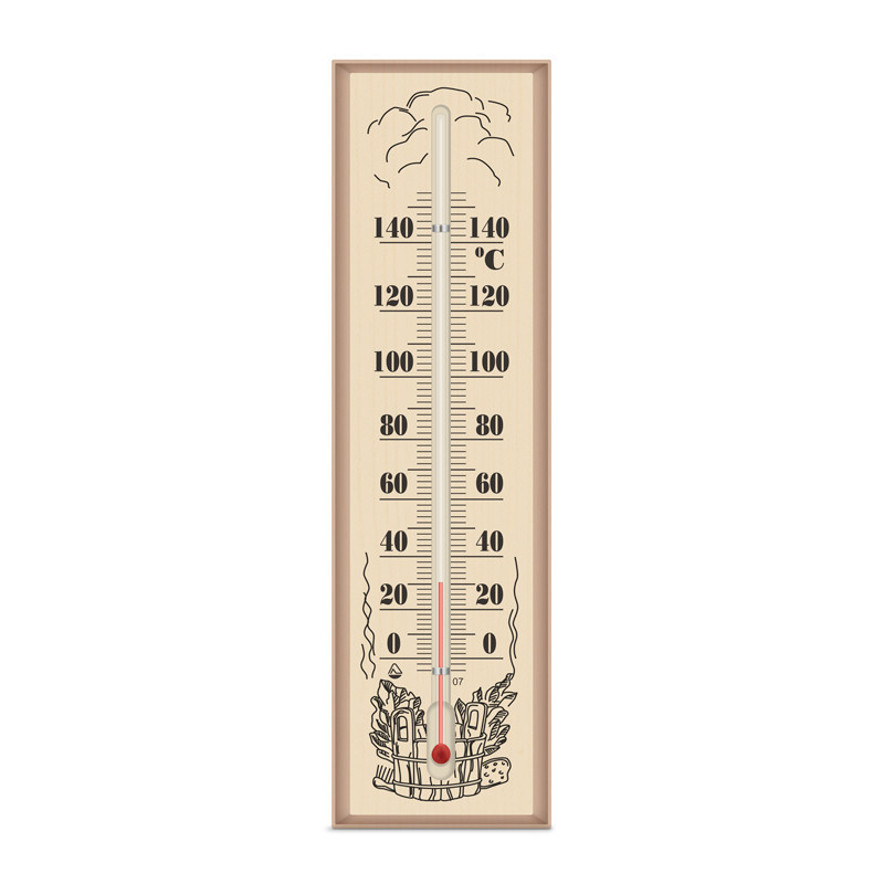 Термометр для сауны, дерево ТС исп.1 300109_sp - фото 1 - id-p10461998