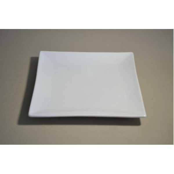 Тарелка квадратная без борта 25,5 см F0007-10 - фото 1 - id-p10463378