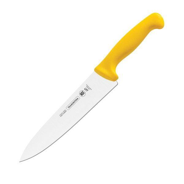 Нож для мяса Tramontina Professional Master 254 мм желтая ручка 24609/050 - фото 1 - id-p10462235