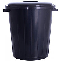 Бак для мусора Violet House Black 25 л с крышкой 0134 Баттал BLACK