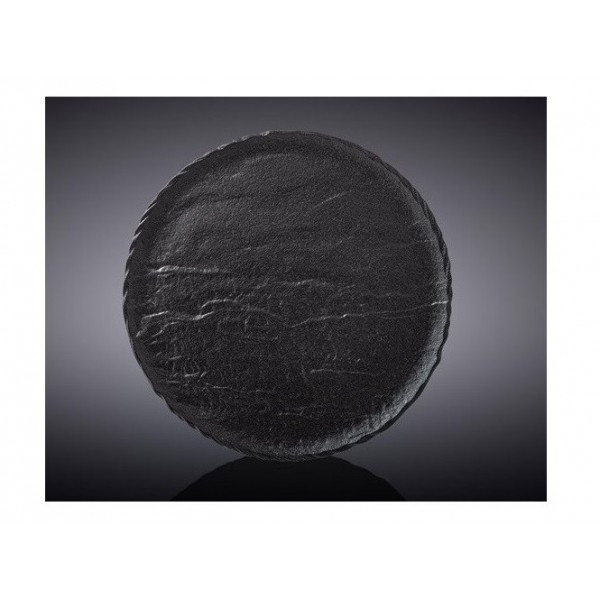 Тарелка круглая Wilmax Slatestone Black 23 см WL-661125 - фото 1 - id-p10463839