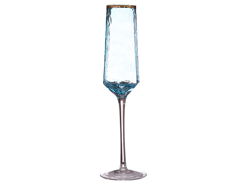 Бокал для шампанского "Бирюза", 180мл, GXF01A-B - фото 1 - id-p10465609