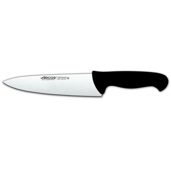Нож поварской Arcos Испания 2900 20 см черный 292125 FD - фото 1 - id-p10463858