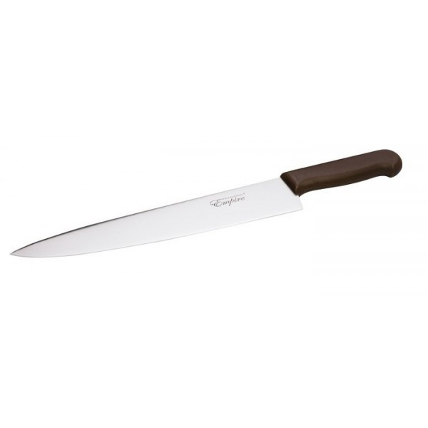 Нож профессиональный с коричневой ручкой L 325 мм (шт) Империя Посуды EMP_3073 - фото 1 - id-p10470293
