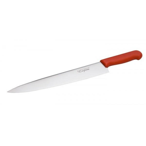 Нож профессиональный с красной ручкой L 300 мм (шт) Империя Посуды EMP_3049 - фото 1 - id-p10470294