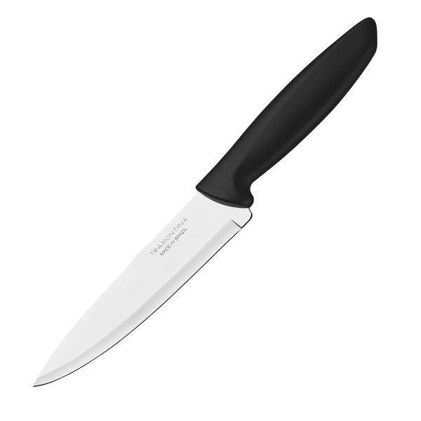 Нож Tramontina Plenus Chef black 152 мм инд.блистер 23426/106 - фото 1 - id-p10462294