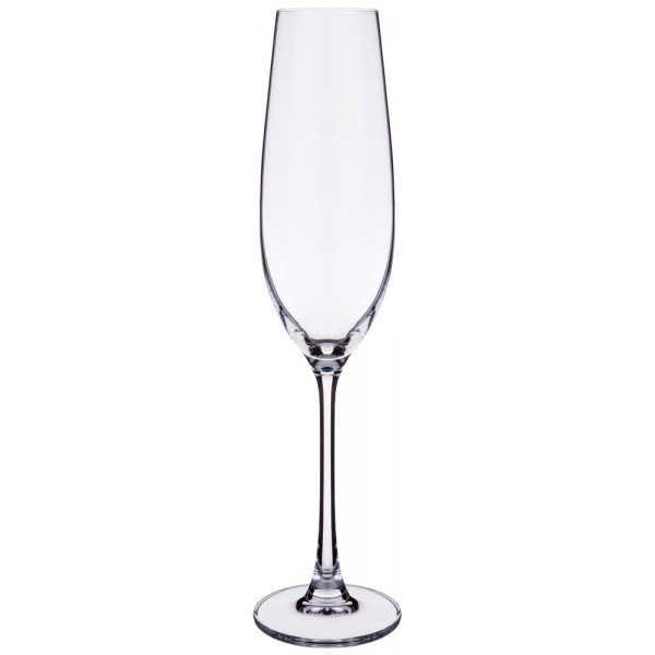 Набор бокалов для шампанского Bohemia Columba 260 мл 6 пр b1SG80 - фото 1 - id-p10462742