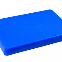 Доска разделочная пластиковая синего цвета 440*300*50 мм (шт) Империя Посуды EMP_2558