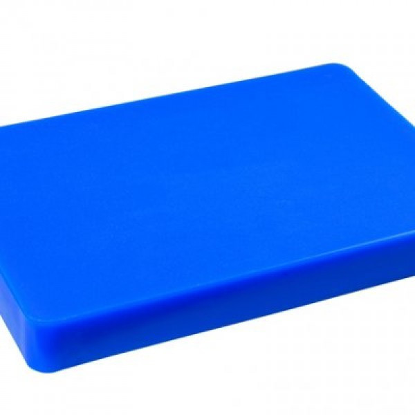 Доска разделочная пластиковая синего цвета 440*300*50 мм (шт) Империя Посуды EMP_2558 - фото 1 - id-p10468940