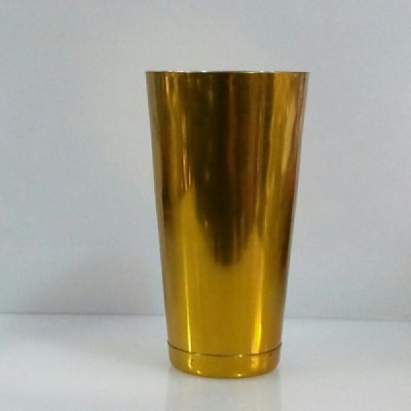 Шейкер"Бостон"нержавеющий круглый золотого цвета V 750 мл H 175 мм (шт) Империя Посуды EMP_1117 - фото 1 - id-p10468951