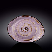 Блюдо камень Wilmax Spiral Lavander 33х24,5 см WL-669742