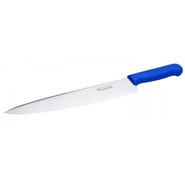 Нож профессиональный с синей ручкой L 325 мм (шт) Империя Посуды EMP_3070 - фото 1 - id-p10463137