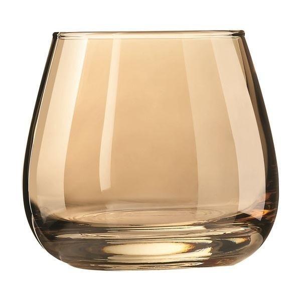 Набор стаканов низких Luminarc Сир де коньяк Золотой Мед 300 мл 4 пр P9309 - фото 1 - id-p10469748
