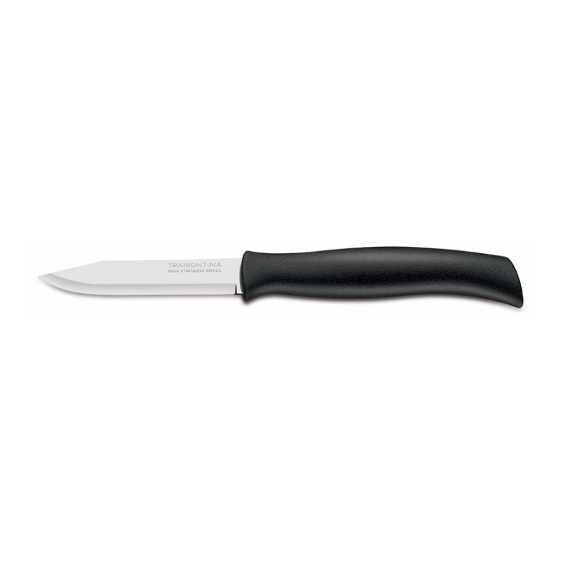 Нож для овощей Tramontina Athus black 76 мм 23080/003 - фото 1 - id-p10462755