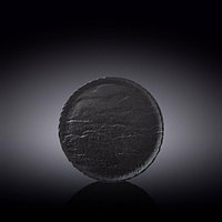 Тарелка круглая Wilmax Slatestone Black 18 см WL-661123