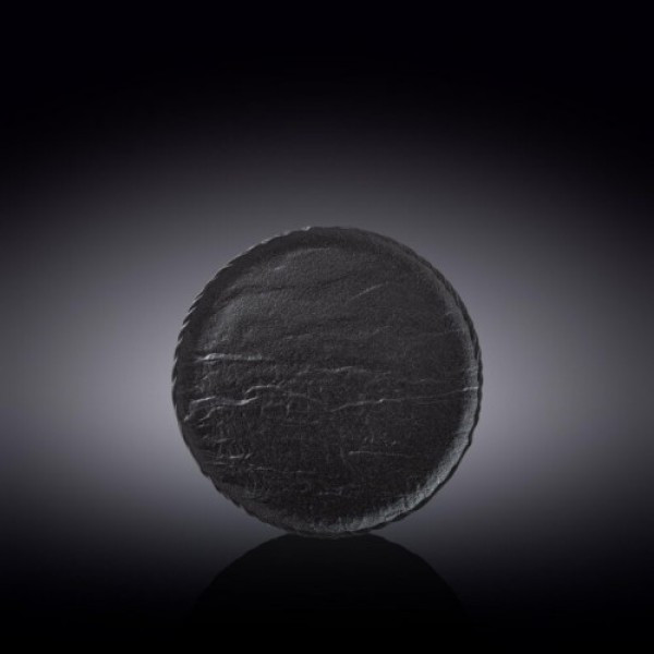 Тарелка круглая Wilmax Slatestone Black 18 см WL-661123 - фото 1 - id-p10463938