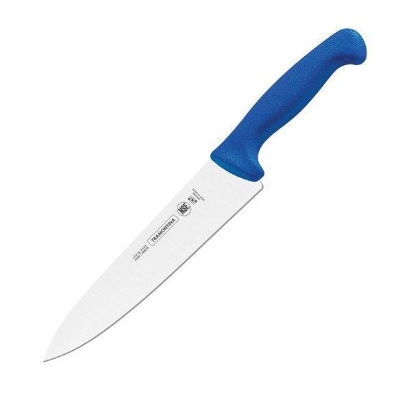 Нож для мяса Tramontina Professional Master 203 мм синяя ручка 24609/018 - фото 1 - id-p10469022
