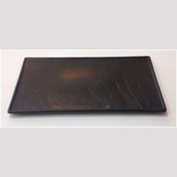 Тарелка прямоугольная 34х19,5 см черная матовая F2856BK-14 - фото 1 - id-p10464858