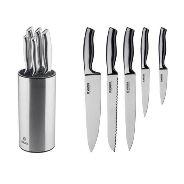 Набор ножей Vinzer 6 пр Frost VZ 89126 - фото 1 - id-p10467216