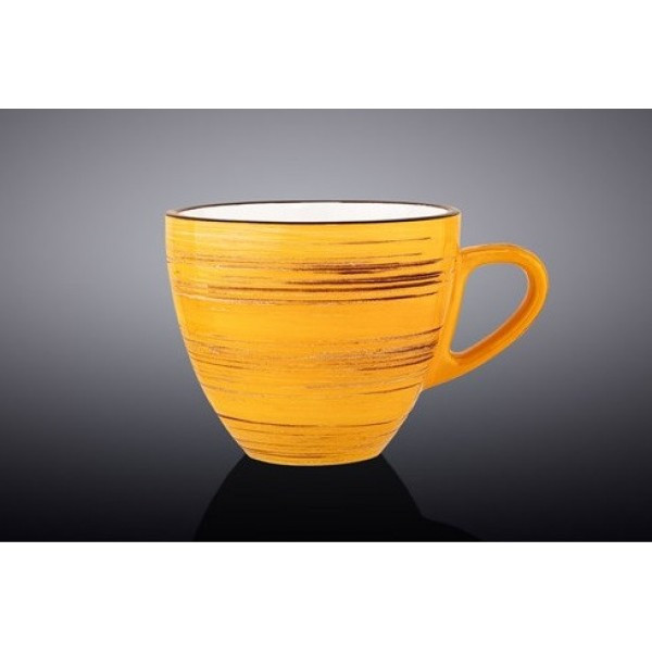 Чашка Wilmax Spiral Yellow 110 мл WL-669434 - фото 1 - id-p10463225