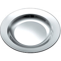 Тарелка нержавеющая круглая V 550 мл диаметр 220 мм (шт) Империя Посуды EMP_1622