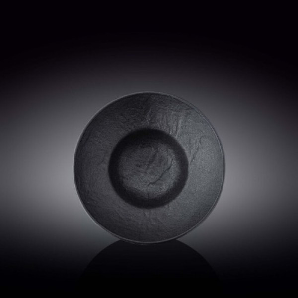 Тарелка глубокая Wilmax Slatestone Black 22,5 см 1100 мл WL-661113 - фото 1 - id-p10467281
