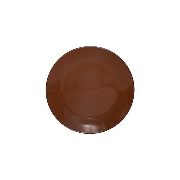 Тарелка десертная Vittora 195 мм Шоколад VT-P-1195C - фото 1 - id-p10467282