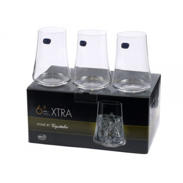 Набор стаканов низких Bohemia Xtra 350 мл 6 пр b23023 - фото 1 - id-p10469177