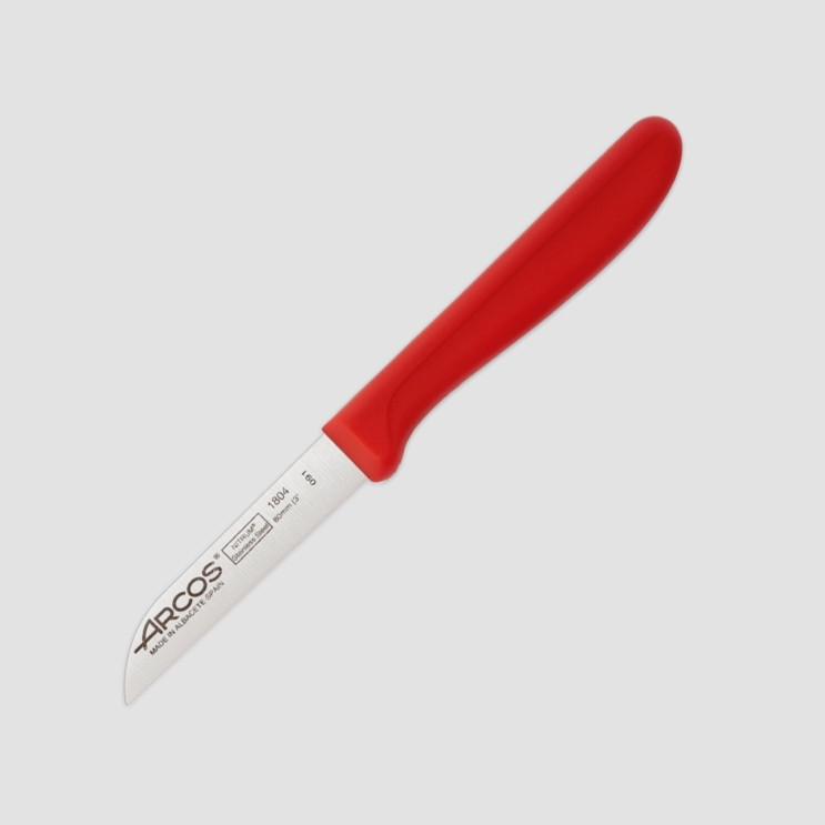 Нож для овощей Arcos Genova 8 см красный 180422 - фото 1 - id-p10467290
