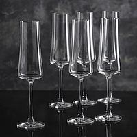 Набор бокалов для шампанского Bohemia Xtra 210 мл 6 пр b40862